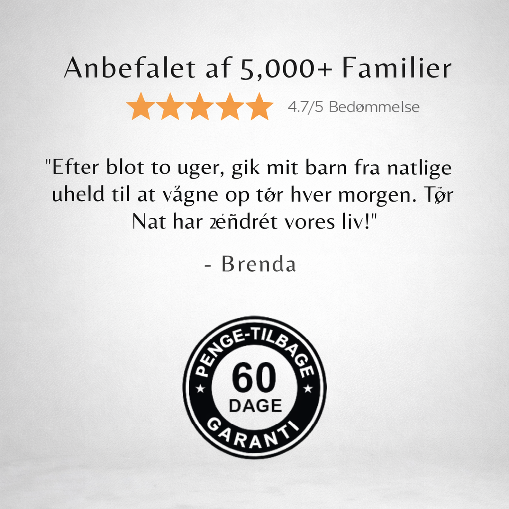 TørNat™ Trådløs Sengevædningsalarm